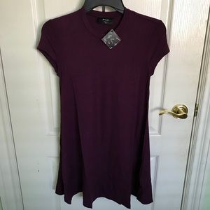 NWT Nasty Gal Purple Tee Dress